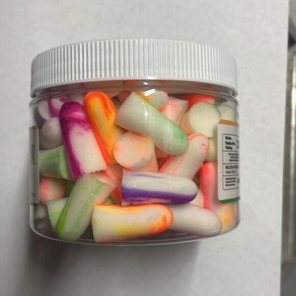 40 Pack Colorful Ear Plugs - Picture 3 of 3